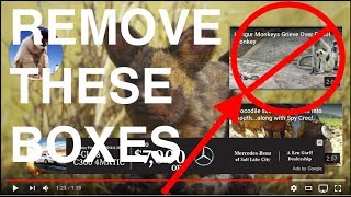 Block Annoying New Overlay at End of YouTube Videos [upl. by Merfe]