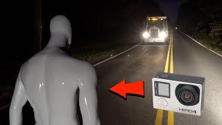 gopro mannequin footage goes thru phantom truck on clinton road we see inside the ghost truck [upl. by Meg585]