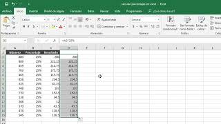 Cómo calcular porcentajes en Excel [upl. by Anders615]