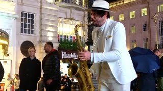 quotCareless Whisperquot  STREET SAX PERFORMANCE in London [upl. by Hale]