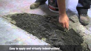 EPOXY REPAIR MORTAR FROM RUSTOLEUM® [upl. by Edaw454]