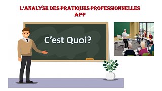 Analyse de pratiques professionnelles cest quoi [upl. by Roice]