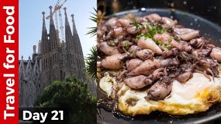 Barcelona Food Tour at LA BOQUERIA and Sagrada Familia  Barcelona Spain Travel Guide [upl. by Aldis258]