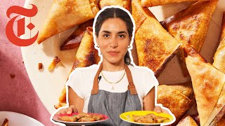 The Best Crispy Samosas  Zainab Shah  NYT Cooking [upl. by Sheri218]