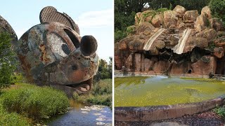 10 Most Disturbing Abandoned Disney Theme Parks [upl. by Cirdahc]