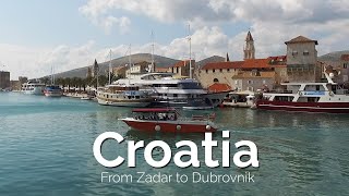 Croatia  From Zadar to Dubrovnik one perfect trip in Croatia [upl. by Nytsirc]