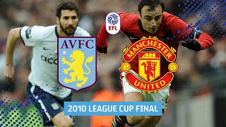 Aston Villa v Manchester United 50th anniversary League Cup Final [upl. by Annaiuq]