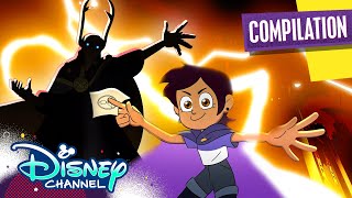 Magic Combat  Compilation  The Owl House  Disney Channel [upl. by Aynom]