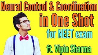 Neural Control and Coordination in One Shot for NEET ft Vipin Sharma [upl. by Irem]