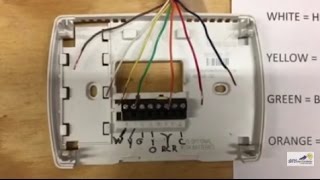 Thermostat Wiring [upl. by Cad]