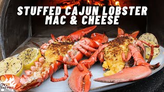 Stuffed Cajun Lobster Mac and Cheese 🦞🧀🔥 shorts [upl. by Hiram387]