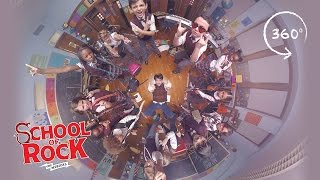 SCHOOL OF ROCK The Musical – “You’re in the Band” 360 Video [upl. by Mari986]