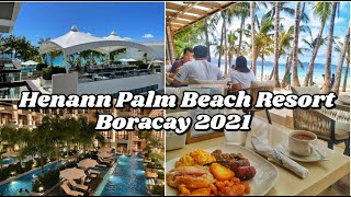 Henann Palm Beach Resort Boracay March 2021 • Room Tour  Amenities • [upl. by Cece]