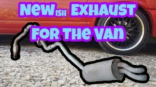 Exhaust Replacement VW T4 [upl. by Concepcion370]