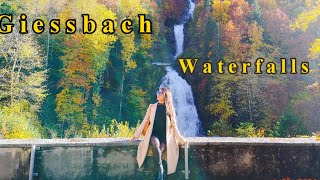 Giessbach Waterfalls in Switzerland [upl. by Attenweiler]