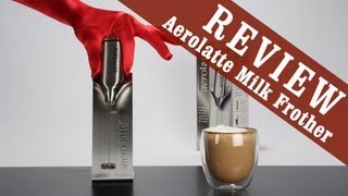 Aerolatte Milk Frother  Exclusive Review [upl. by Drarehs]