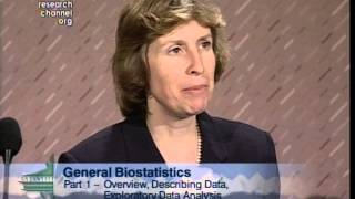 Part 01 Overview of General Biostatistics [upl. by Schreib]