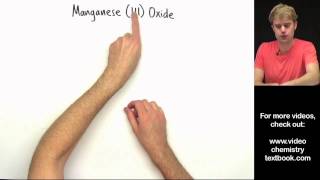 Writing Ionic Formulas with Transition Metals [upl. by Canale398]