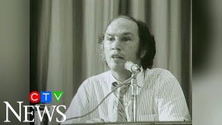 1971 PM Pierre Trudeau jokes about press coverage [upl. by Oakley250]