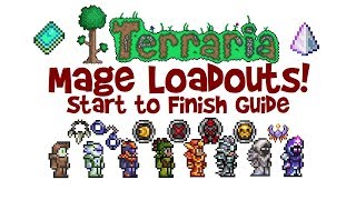 Terraria Mage Loadout Guide Magic Class Build Armor Weapons amp Accessories 13 amp 124 [upl. by Riabuz]