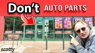 Never Go to This Auto Parts Store [upl. by Yrome935]