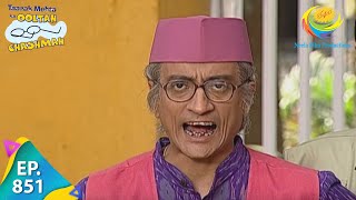 Taarak Mehta Ka Ooltah Chashmah  Episode 851  Full Episode [upl. by Emee]