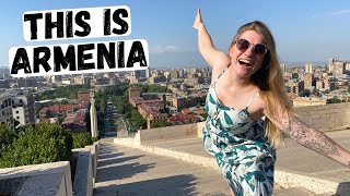 YEREVAN ARMENIA First impressions in 2022 🇦🇲 [upl. by Naujal]