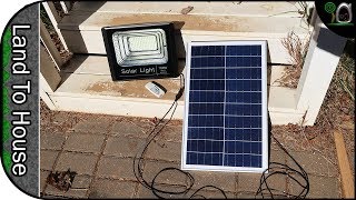 100w Cyberdax Light with Solar Panel [upl. by Bronwyn]