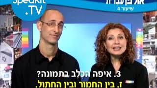 HEBREW  Ulpan Ivrit Lesson 4  אולפן עברית  Speakittv 344004 [upl. by Idaline]