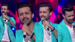 AtifAslam live singing in Gima Awards 2015  Heart touching performance [upl. by Norton]