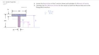 51  Crosssectional Properties  Centroid Part I [upl. by Appleby]