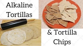 Spelt Tortillas and Tortilla Chips DrSebi Alkaline Electric Recipe [upl. by Eeraj494]