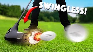 The SWINGLESS Golf Club 200 yards EASY [upl. by Zebe117]