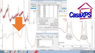 How analyze XPS  Part 1  database Noise reduction Smoothing Calibration [upl. by Nilesoj843]