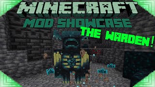 THE WARDEN Minecraft Mod Showcase DEEPER IN THE CAVES [upl. by Rases477]