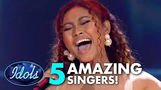 5 AMAZING Female Singers On Indonesia Ido 2019  WOW  Idols Global [upl. by Demeter]