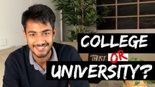 College vs University  Pros amp Cons  STUDY IN AUSTRALIA [upl. by Greabe]