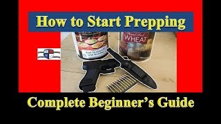 How to Start Prepping  A Beginner Prepper Checklist  Prepping 101 [upl. by Silvio]