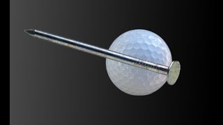 The Ultimate Golf Swing Path Drill  The Nail Drill [upl. by Sheya]