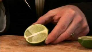 How to Cut a Perfect Lime Wedge  CHOW Tip [upl. by Solahcin]