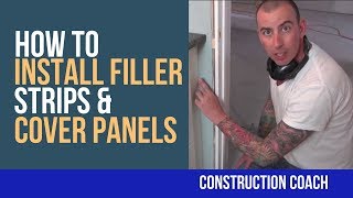 Cabinets 101 How to install Filler Strips amp Cover Panels  DIY [upl. by Ohcamac]