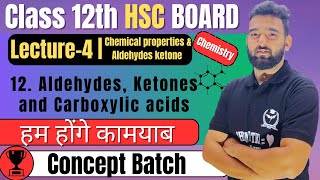 L4 12 Aldehyde Ketones and Carboxylic Acid Class 12th Chemistry newindianera conceptbatch [upl. by Rivera905]