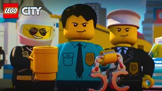 LEGO City Police Mini Movies Compilation Episode 1 to 6  LEGO Animation Cartoons [upl. by Enogitna723]