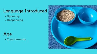 Montessori  EPL  Spooning Grains [upl. by Ihteerp141]