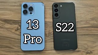 iPhone 13 Pro vs Samsung Galaxy S22 [upl. by Yelats792]