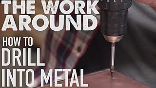 The Work Around How to Drill Into Metal  HGTV [upl. by Ahsiea491]