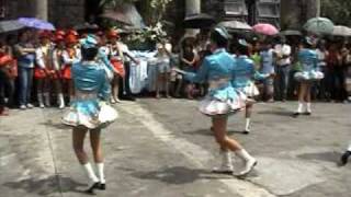 Majorettes Exhibition  Angono Band Sapaoan  La Torre 07 [upl. by Enelak]