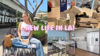 Moving my life to LA for a while Apartment tour [upl. by Zink191]