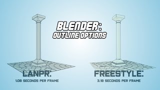 Blender  Outline Options [upl. by Ciapas470]