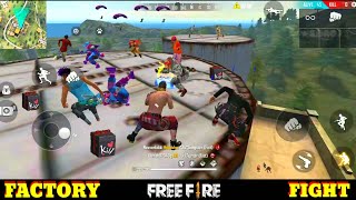 Garena free fire factory king  ff fist fight on factory roof  factory challenge gameplay  video t [upl. by Araz489]